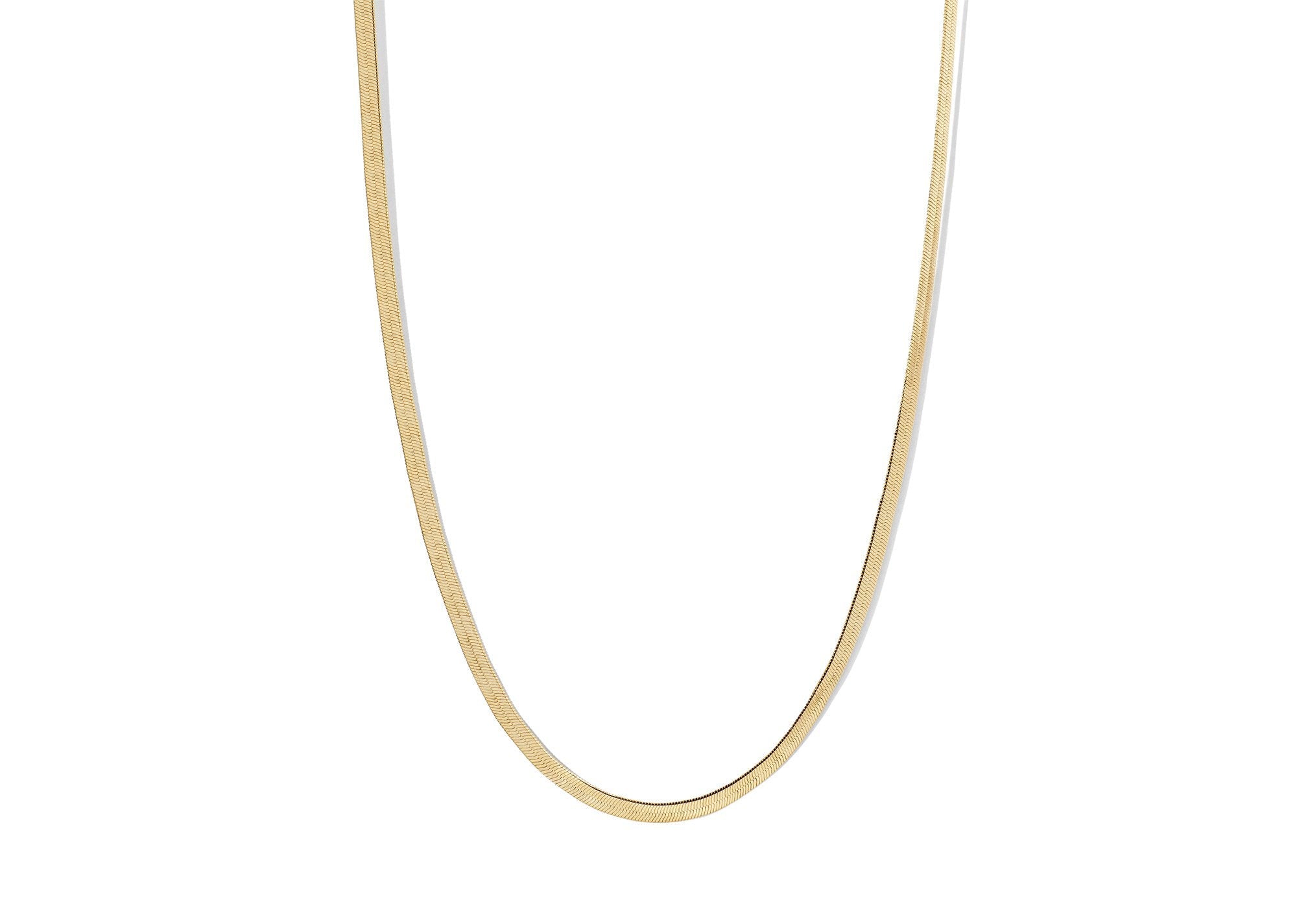 HERRINGBONE DRIP NECKLACE